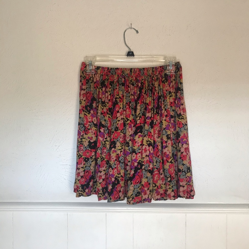 Kimchi Blue floral skirt